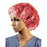 Cellucap Manufacturing Bouffant Caps - CAP, BOUFFANT, LF, 24", RED - BIX4HSRD