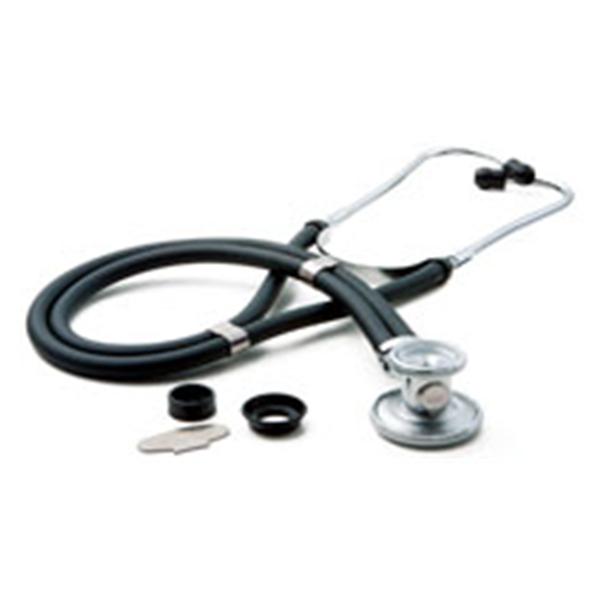 American Diagnostic  Stethoscope Sprague Rappaport Adscope Black 30" 2-Head Ea, 20 EA/CA (641BK)