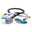 American Diagnostic  Stethoscope Amplifying Adscope Vistascope Black 22" Ea