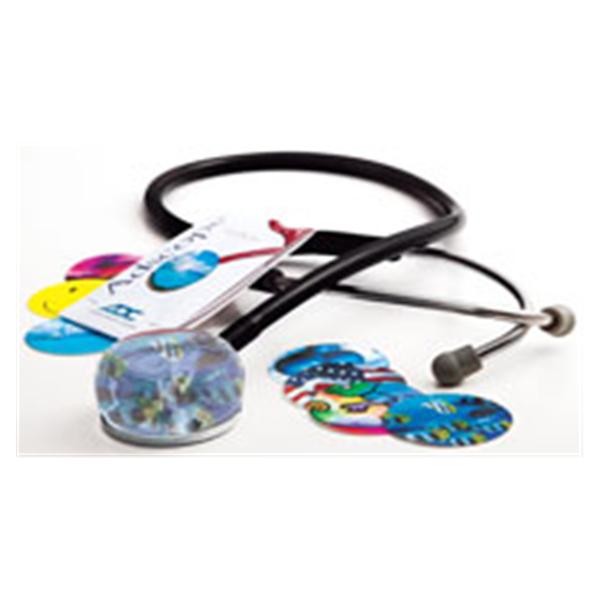 American Diagnostic Stethoscope Amplifying Adscope Vistascope Black 22