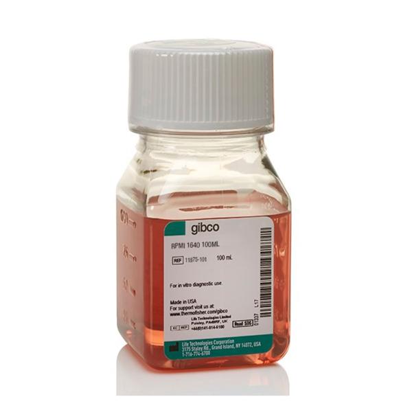 Life Technology RPMI 1640 Bottle 100mL Ea