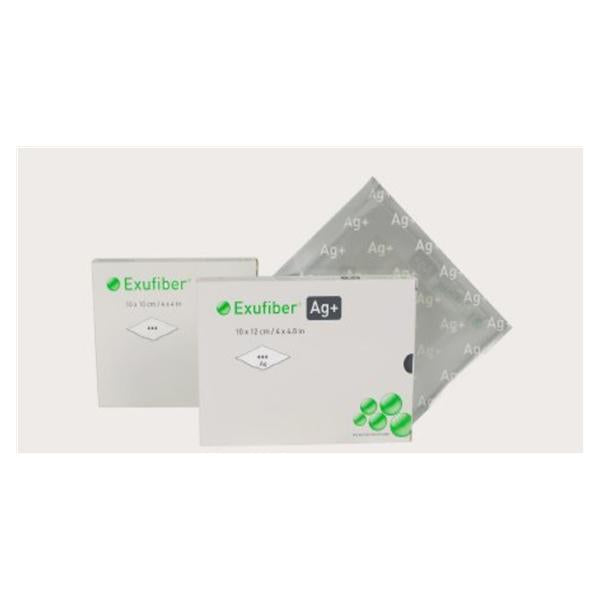 Molnlycke Healthcare (Regent) Dressing Exufiber AG+ Gelling Fiber 4x5" 10/Bx, 6 BX/CA (603422)