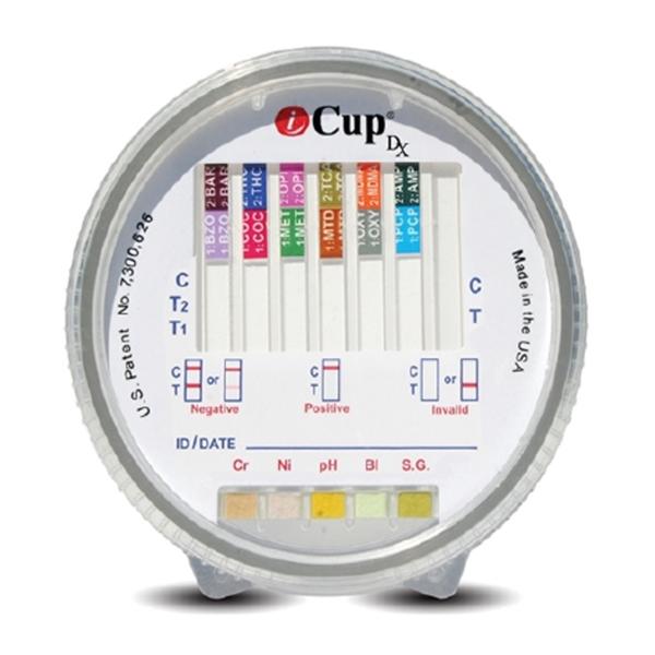 Alere ToxicologyProducts iCup DX DOA Drugs of Abuse Test CLIA Waived