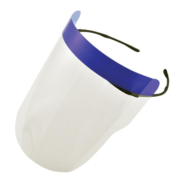 Palmero Sales  Face Shield Dynamic Disposables Snapeez Kit Clear / Blue Ea (3918)