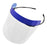 Palmero Sales  Face Shield Dynamic Disposables Snapeez Kit Clear / Blue Ea (3920)
