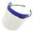 Palmero Sales  Face Shield Dynamic Disposables Snapeez Clear / Blue 25/Pk (3921)
