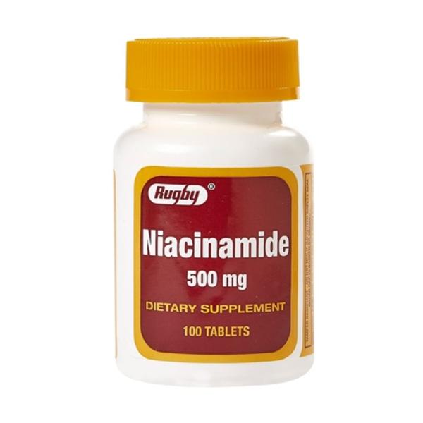 Major-Rugby Pharmaceuticals Niacinamide Tablets 500mg 100/Bt