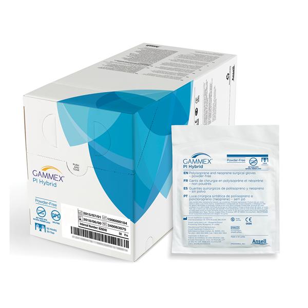 Ansell Healthcare Products  Gloves Surgical Gmmx PF Polyisoprene LF 12" 7.5 Strl Nat 50Pr/Bx, 4 BX/CA (340063075)