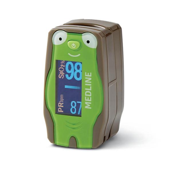 Medline Industries  Oximeter Pulse Finger Pediatric Ea