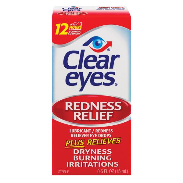 Medtech Products Clear Eyes Redness Relief Ophthalmic Drops 0.5oz/Bt, 36 BT/CA (106254153A)