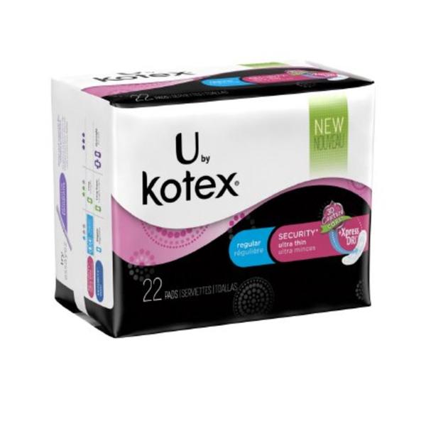Kimberly Clark Professional Pad Maxi Kotex U 22/Pk, 8 PK/CA (3904)