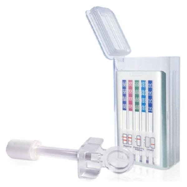 Wondfo T-Cube Orl Drug Test NWvd f/ Employment & Insrnc Tst 10 Pnl 25/Bx