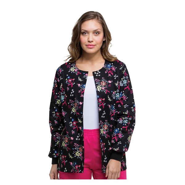 Dickies Jacket Warm-Up Ctn/Spndx Dickies W Beautiful Ptls XS 28" 2Pckt Ea