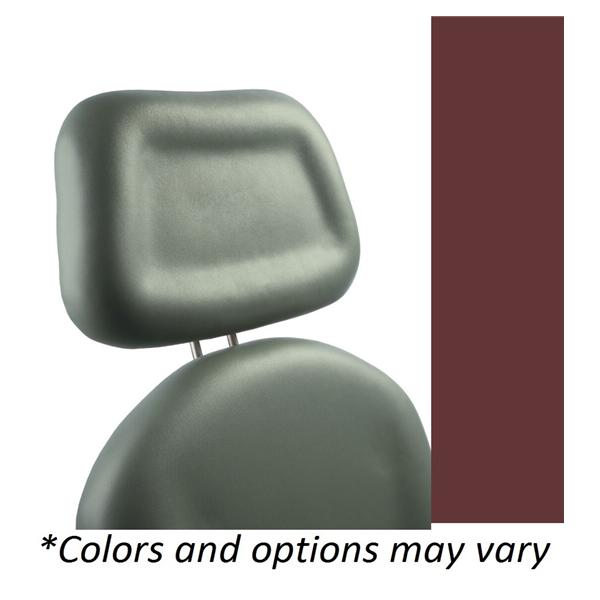 Midmark Corporation. Rectangular Procedure Table Headrests / Up - HEADREST, RECTANGULAR, 641, CRANBERRY - 9A390001-859