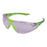 Hager Worldwide  Eyewear Wrap Around Avion Clear Lens / Green Frame Ea