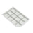 Solaire Medical Divider Tray 2" For Tempo Procedure Cart Drawer Ea (SLD2)