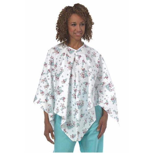 Fashion Seal Cape Mammogram Womens Springtime Floral One Size Adult Ea