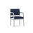 Lesro Industries Chair Guest Lenox 22.5x24.5x32 Powder-Coated Steel Charcoal Ea
