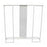 Palmero Sales  Glove Box Holder Mounting Triple White Ea