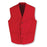 Vf Workwear-Div / Vf Imagewear (W) Button-Front Volunteer Vests - Unisex Button-Front Vest, Red, Size L - 1360RDL