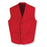 Vf Workwear-Div / Vf Imagewear (W) Button-Front Volunteer Vests - Unisex Button-Front Vest, Red, Size S - 1360RDS
