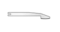 MicroAire Surgical Reciprocating Saw Blades - Reciprocating Saw Blade, Small, 4.3 mm x 12.7 mm x 0.9 mm - 1400-004