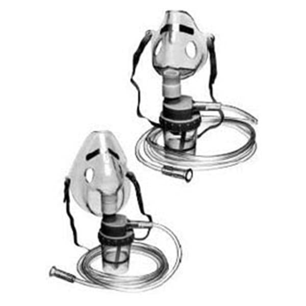 B&F Medical div Of: Mask Nebulizer Schuco Pediatric T-Mouthpiece 7' Tubing Ea, 50 EA/CA (64095)