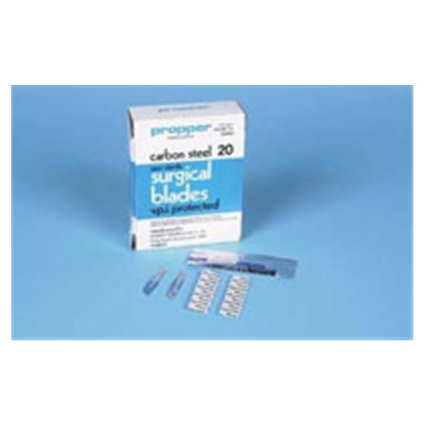 Propper Mfg Blade Surgical #20 Nostril Carbon Steel Non-Sterile Disp 1 ...