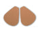 Medline M-77 Felt Metatarsal Pads - MET PAD, FLESH FELT, M-77, 1/8" 100/PK - 77159