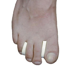 Dr Jill's Foot Pads Foam Toe Separators - J-44 1/2" FOAM TOE SEPARATORS 100/PK - J-44 SOFT FOAM 1/2