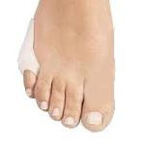 Dr Jills Gel Tailors Bunion Pad With Loop - GEL TAILORS BUNION PAD W/LOOP WHITE 1/EA - 1051-WHITE-TAILOR'S BUNION
