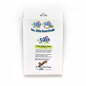 Dr Jills Oval Felt Callus / Lesion Pad - FELT OVAL CALLUS / LESION PADS 12/PK - 1052-REG-FELT CALLUS PADS