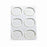 Dr Jills Clear Gel Pressure Point Pad - C-4 PP CLEAR GEL PRESSURE POINT PAD 6/PK - C-4 PP (PRESSURE POINTS)
