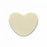 Dr Jills Heart-Shaped Moleskin Ball of Foot Pads - J-31 MOLESKIN HEART 100/PK - J-31 MOLESKIN HEART