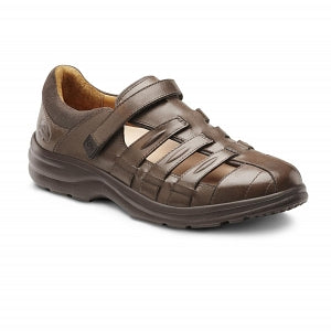 Dr. Comfort Dr. Comfort Breeze Women's Sandals - Breeze Sandals, Coffee, Women's Size 6.5 Wide - 0820-W-06.5