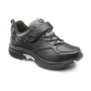 Dr. Comfort Dr. Comfort Spirit Women's Athletic Shoes - Spirit Athletic Shoes with Hook-and-Loop Closure, Black, Women's Size 6 Extra Wide - 3210-X-06.0