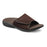 Dr. Comfort Dr. Comfort Connor Men's Sandal Slides - Connor Sandal Slides, Chocolate, Men's Size 13 Wide - 5420-W-13.0