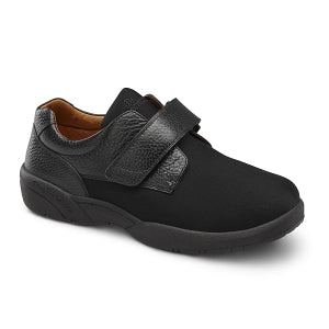 Dr. Comfort Dr. Comfort Brian X Men's Double-Depth Casual Shoes - Brian X Casual Shoes, Black, Men's Size 14 Medium - 6910-M-14.0