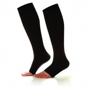 Dr. Comfort Open Toe Compression Socks - Open Toe Compression Sock, 20-30 mmHg Compression, White, Unisex Size S - 702342