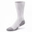 Dr. Comfort Crew Length Diabetic Compression Socks - Diabetic Crew Compression Sock, White, Size M - 601143