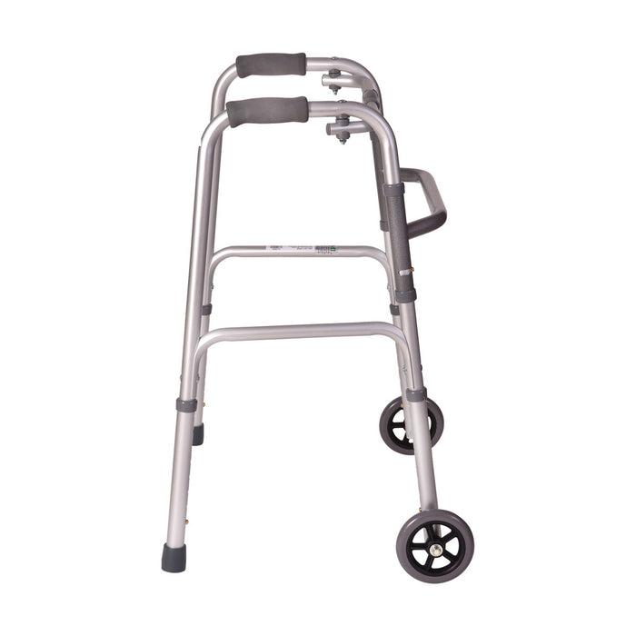 Folding Walker with Single Release