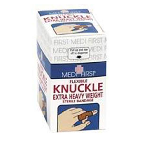 Medique Pharmaceuticals Bandage Elstc/Fbrc Medi-First Knuckle 3x.5 Flexible Tan LF 40/Pk