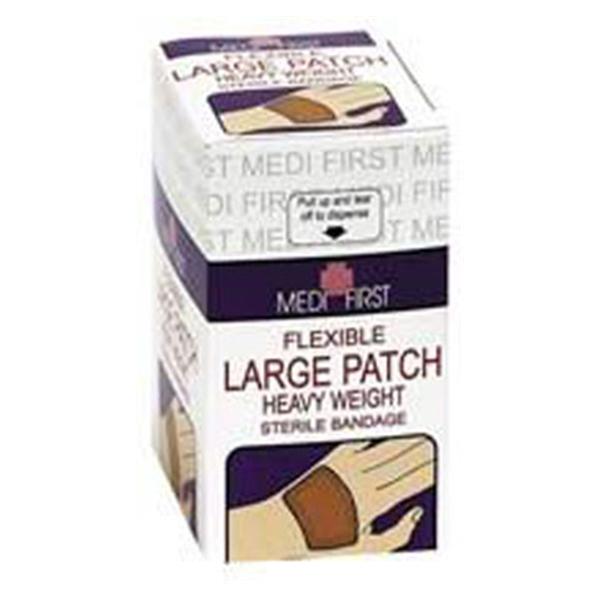 Medique Pharmaceuticals Bandage Medi-First 2x3" Patch Elastic/Fabric Tan LF Sterile 25/Pk