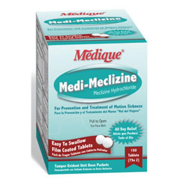 Medique Pharmaceuticals Medi-Meclizine Tablets 25mg 500x2/Bx