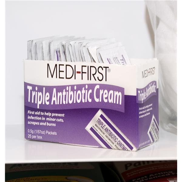 Medique Pharmaceuticals Triple Antibotic Topical Cream 25/Bx
