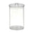 DMS Holdings Jar Sundry 6-1/2x4-1/4" Clear Polystyrene Ea