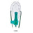 Hudson Respiratory Care Mask Oxygen Adult 50/Ca (1088)