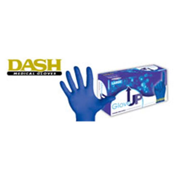 Dash Medical Gloves  Gloves Exam GloveUp Powder-Free Nitrile Latex-Free Blue 300/Bx, 10 BX/CA (GUP300XS)
