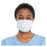 O & M Halyard Face Mask Earloop Procedural White 10Bx/Ca