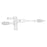 Baxter Healthcare IV Catheter Extension Set 6.5 Y M LL Adptr/Rtng Clr Ea, 50 EA/CA (2N8377)